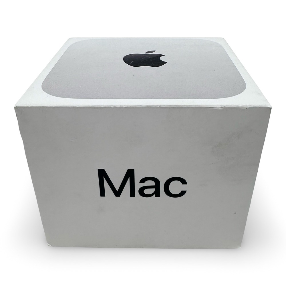 Apple Mac mini M4 Chip 10-Core CPU 10-Core GPU 16GB RAM 256GB SSD Silver A3238